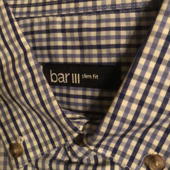 Bar III plaid dress shirt - Picture 2 of 3